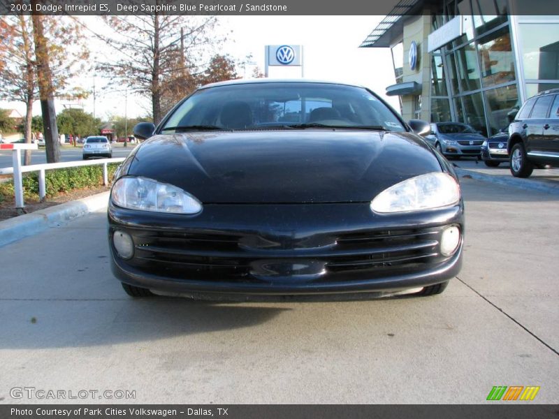 Deep Sapphire Blue Pearlcoat / Sandstone 2001 Dodge Intrepid ES