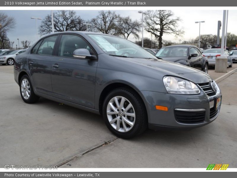 Platinum Grey Metallic / Titan Black 2010 Volkswagen Jetta Limited Edition Sedan