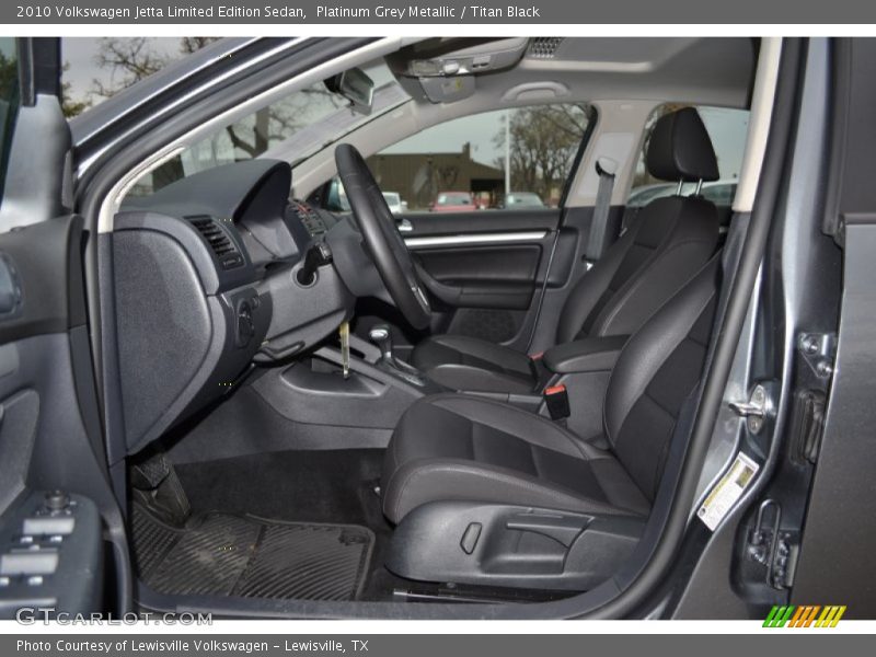 Platinum Grey Metallic / Titan Black 2010 Volkswagen Jetta Limited Edition Sedan