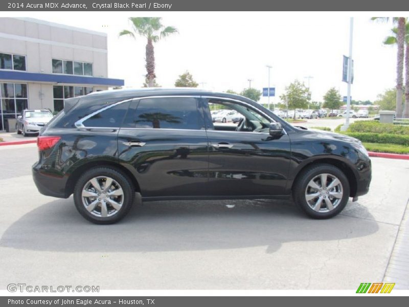 Crystal Black Pearl / Ebony 2014 Acura MDX Advance