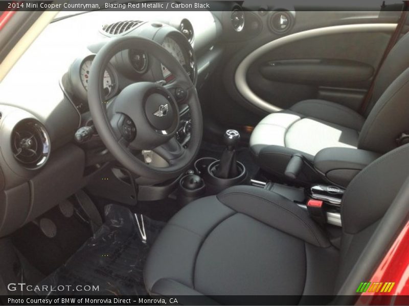 Blazing Red Metallic / Carbon Black 2014 Mini Cooper Countryman