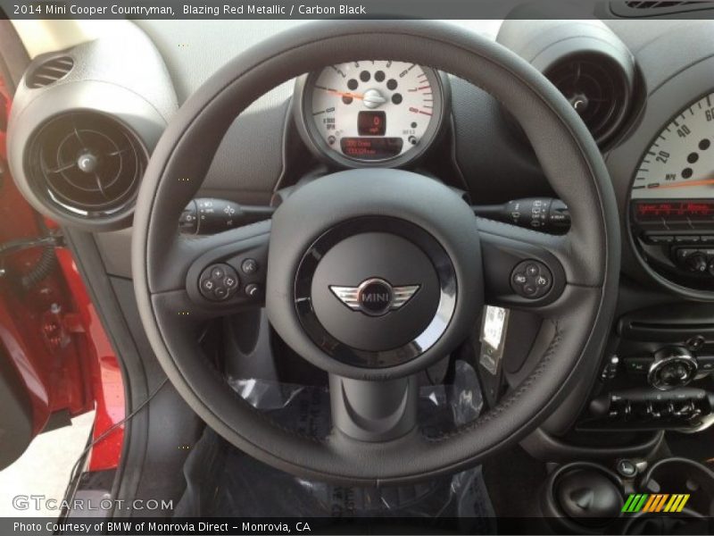 Blazing Red Metallic / Carbon Black 2014 Mini Cooper Countryman