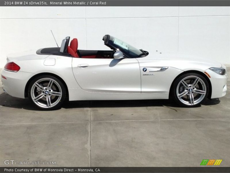  2014 Z4 sDrive35is Mineral White Metallic