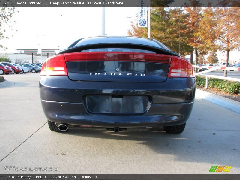 Deep Sapphire Blue Pearlcoat / Sandstone 2001 Dodge Intrepid ES