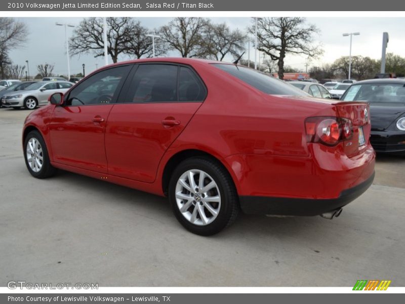 Salsa Red / Titan Black 2010 Volkswagen Jetta Limited Edition Sedan
