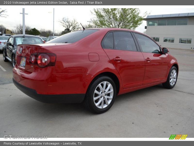 Salsa Red / Titan Black 2010 Volkswagen Jetta Limited Edition Sedan