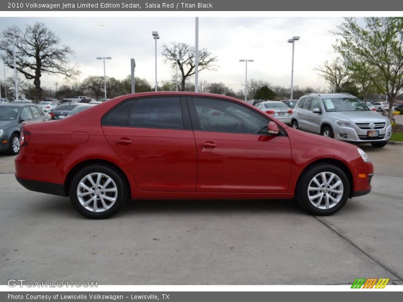 Salsa Red / Titan Black 2010 Volkswagen Jetta Limited Edition Sedan