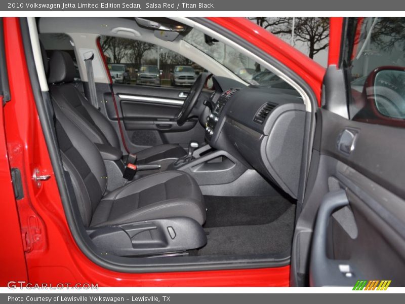 Salsa Red / Titan Black 2010 Volkswagen Jetta Limited Edition Sedan