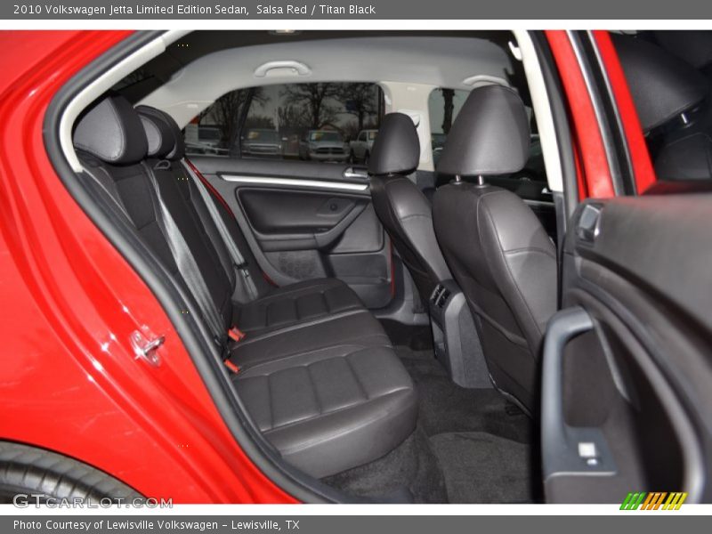 Salsa Red / Titan Black 2010 Volkswagen Jetta Limited Edition Sedan