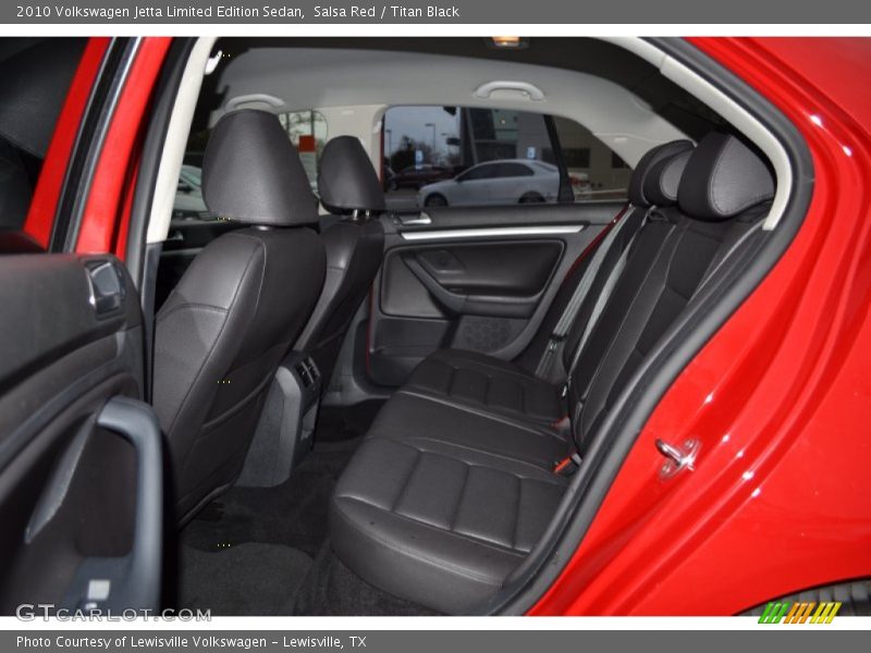 Salsa Red / Titan Black 2010 Volkswagen Jetta Limited Edition Sedan