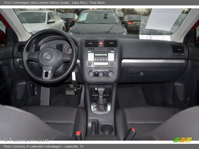 Salsa Red / Titan Black 2010 Volkswagen Jetta Limited Edition Sedan
