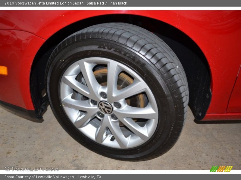 Salsa Red / Titan Black 2010 Volkswagen Jetta Limited Edition Sedan
