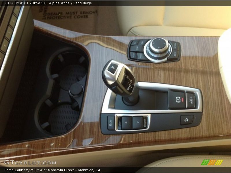 Alpine White / Sand Beige 2014 BMW X3 xDrive28i