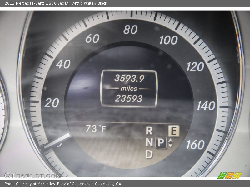 Arctic White / Black 2012 Mercedes-Benz E 350 Sedan