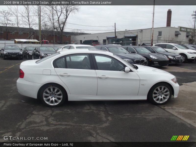 Alpine White / Terra/Black Dakota Leather 2006 BMW 3 Series 330i Sedan
