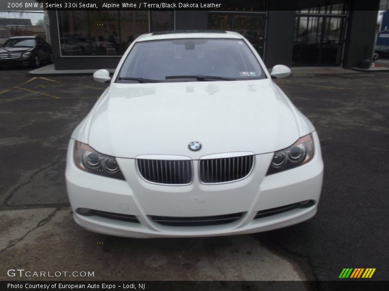 Alpine White / Terra/Black Dakota Leather 2006 BMW 3 Series 330i Sedan