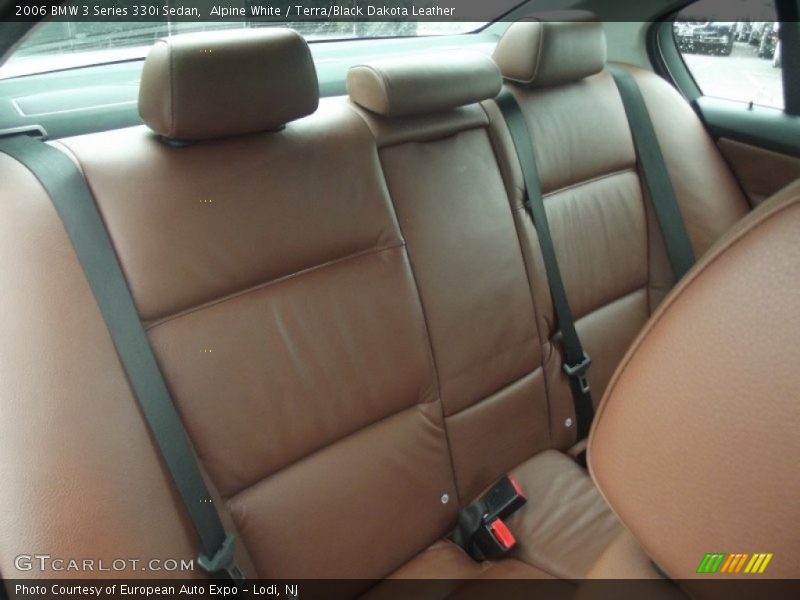 Alpine White / Terra/Black Dakota Leather 2006 BMW 3 Series 330i Sedan