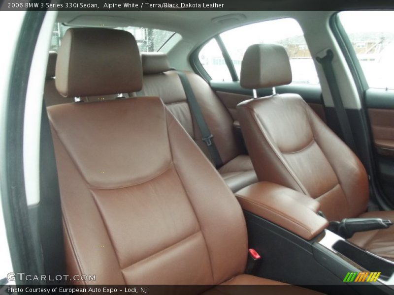 Alpine White / Terra/Black Dakota Leather 2006 BMW 3 Series 330i Sedan
