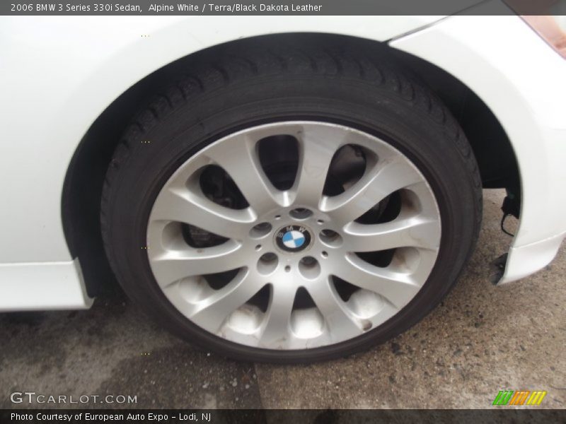 Alpine White / Terra/Black Dakota Leather 2006 BMW 3 Series 330i Sedan