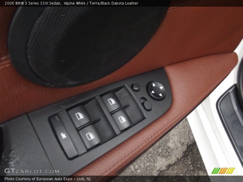 Alpine White / Terra/Black Dakota Leather 2006 BMW 3 Series 330i Sedan