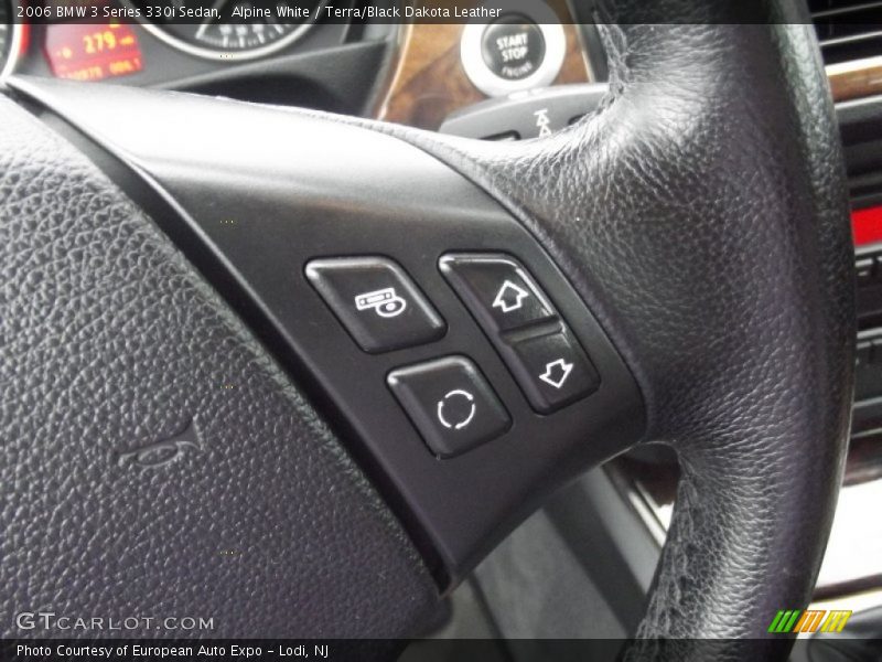 Alpine White / Terra/Black Dakota Leather 2006 BMW 3 Series 330i Sedan