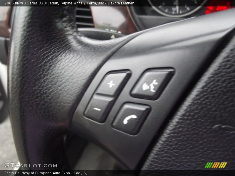 Alpine White / Terra/Black Dakota Leather 2006 BMW 3 Series 330i Sedan