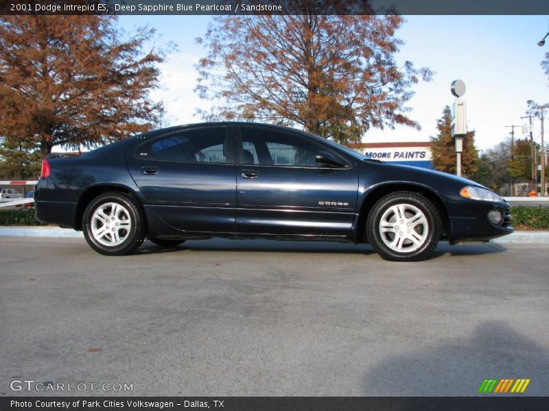 Deep Sapphire Blue Pearlcoat / Sandstone 2001 Dodge Intrepid ES
