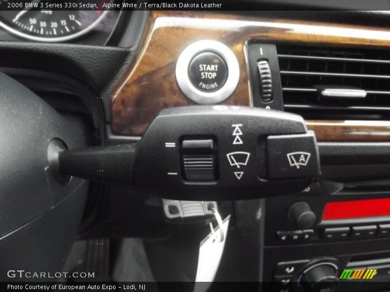 Alpine White / Terra/Black Dakota Leather 2006 BMW 3 Series 330i Sedan