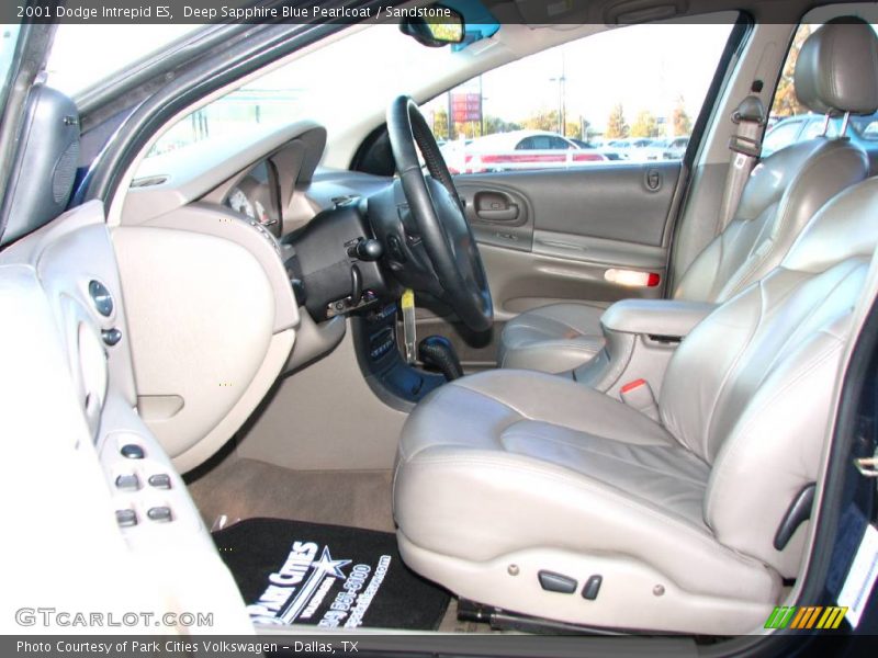 Deep Sapphire Blue Pearlcoat / Sandstone 2001 Dodge Intrepid ES