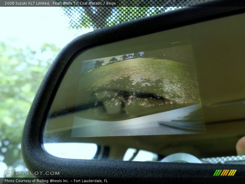 Pearl White Tri Coat Metallic / Beige 2008 Suzuki XL7 Limited