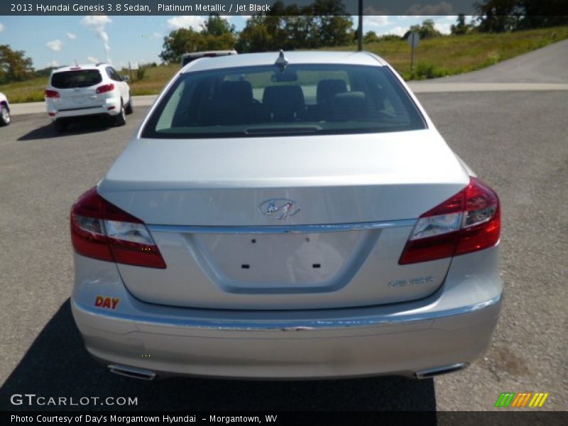 Platinum Metallic / Jet Black 2013 Hyundai Genesis 3.8 Sedan