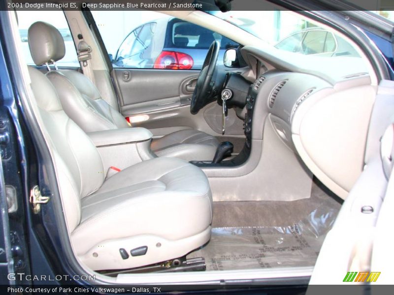 Deep Sapphire Blue Pearlcoat / Sandstone 2001 Dodge Intrepid ES