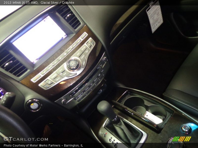 Glacial Silver / Graphite 2013 Infiniti JX 35 AWD