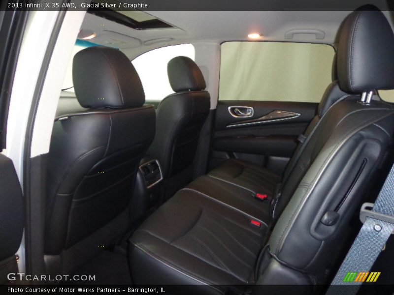 Glacial Silver / Graphite 2013 Infiniti JX 35 AWD