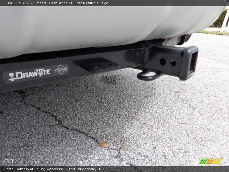 Pearl White Tri Coat Metallic / Beige 2008 Suzuki XL7 Limited