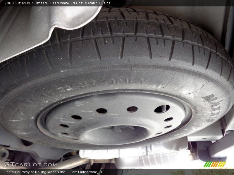 Pearl White Tri Coat Metallic / Beige 2008 Suzuki XL7 Limited