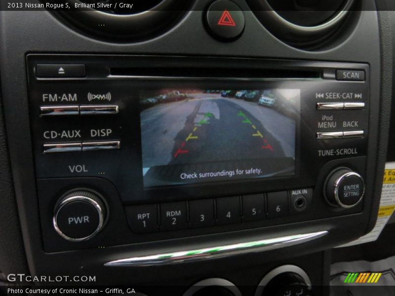 Brilliant Silver / Gray 2013 Nissan Rogue S