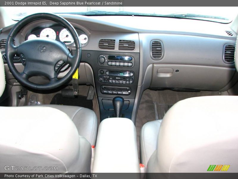 Deep Sapphire Blue Pearlcoat / Sandstone 2001 Dodge Intrepid ES