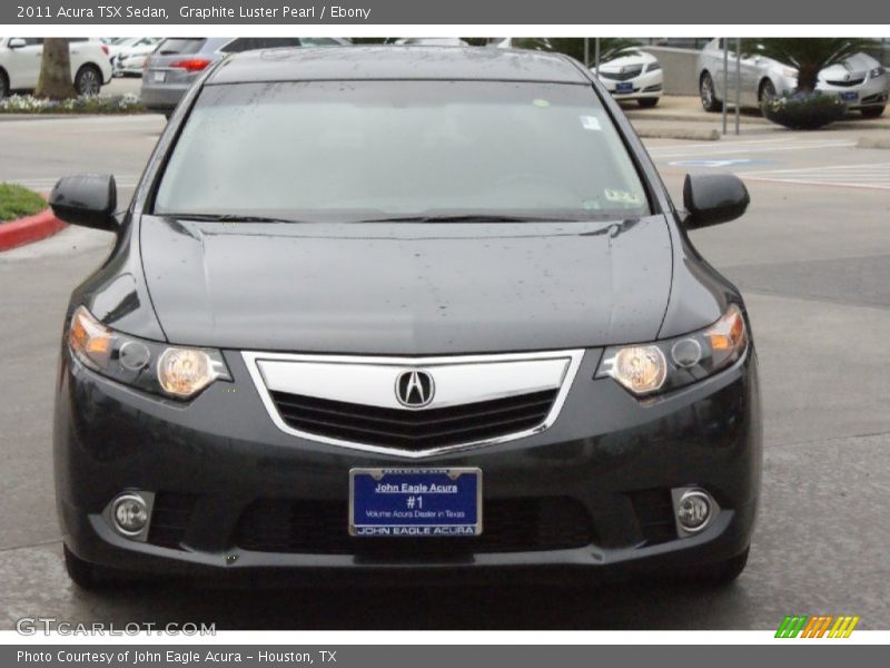 Graphite Luster Pearl / Ebony 2011 Acura TSX Sedan