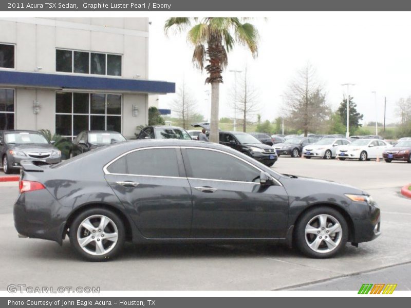 Graphite Luster Pearl / Ebony 2011 Acura TSX Sedan