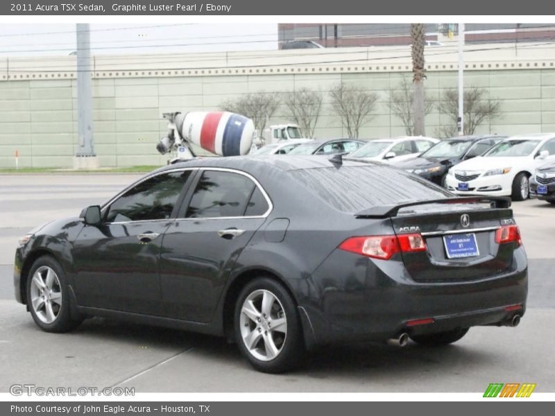 Graphite Luster Pearl / Ebony 2011 Acura TSX Sedan
