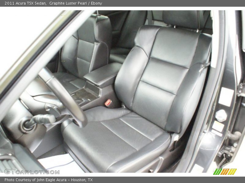 Graphite Luster Pearl / Ebony 2011 Acura TSX Sedan