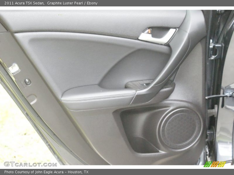 Graphite Luster Pearl / Ebony 2011 Acura TSX Sedan