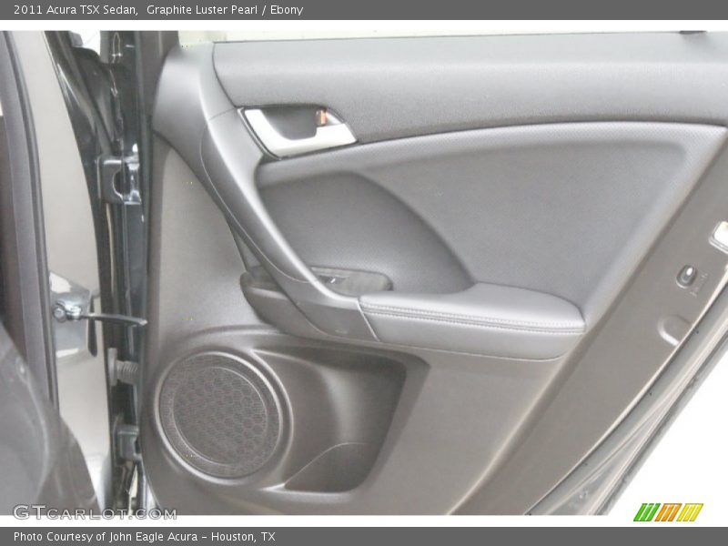 Graphite Luster Pearl / Ebony 2011 Acura TSX Sedan