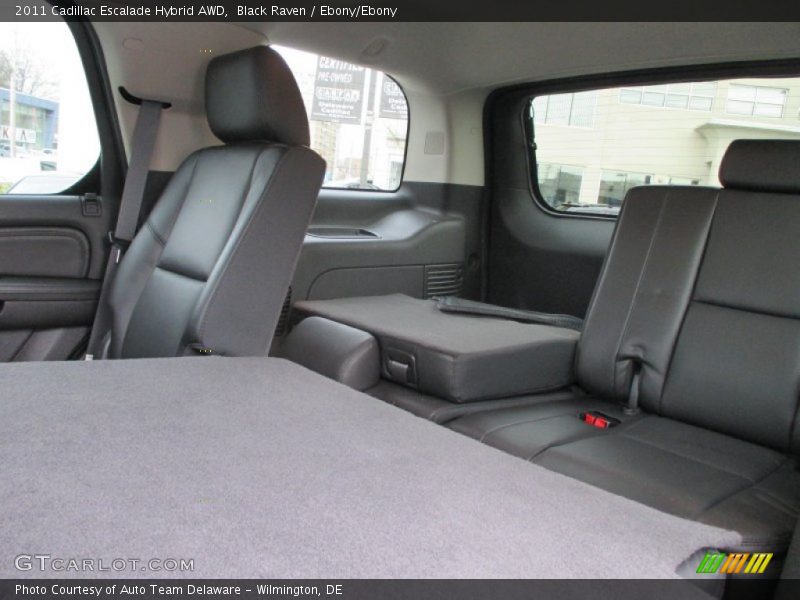 Black Raven / Ebony/Ebony 2011 Cadillac Escalade Hybrid AWD