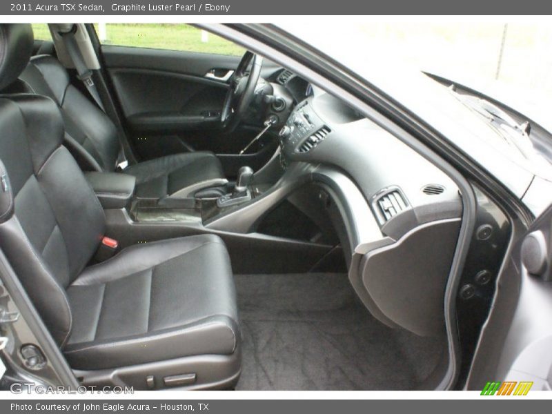 Graphite Luster Pearl / Ebony 2011 Acura TSX Sedan