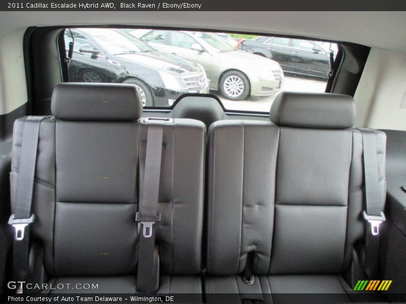 Black Raven / Ebony/Ebony 2011 Cadillac Escalade Hybrid AWD