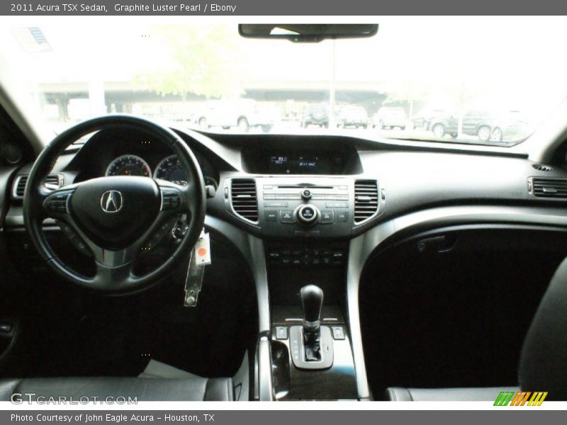 Graphite Luster Pearl / Ebony 2011 Acura TSX Sedan