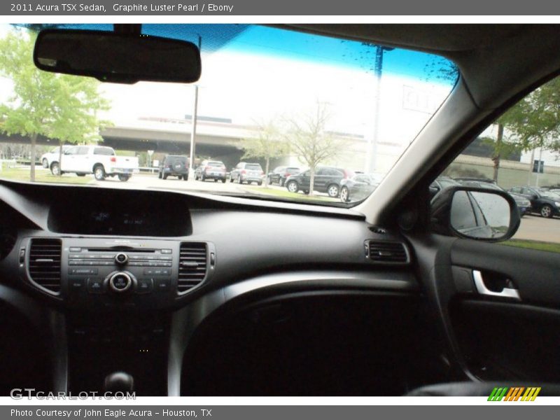 Graphite Luster Pearl / Ebony 2011 Acura TSX Sedan