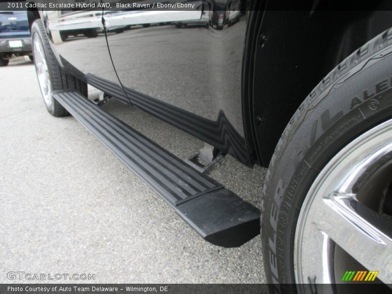 Black Raven / Ebony/Ebony 2011 Cadillac Escalade Hybrid AWD